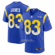Camiseta NFL Game Los Angeles Rams Sam James Primera Azul