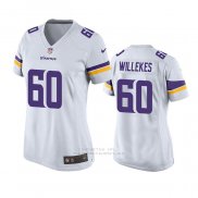 Camiseta NFL Game Mujer Minnesota Vikings Kenny Willekes Blanco