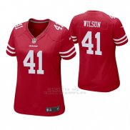 Camiseta NFL Game Mujer San Francisco 49ers Jeff Wilson Rojo