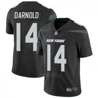 Camiseta NFL Game New York Jets 14 Sam Darnold Alternate Negro