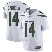 Camiseta NFL Game New York Jets 14 Sam Darnold Blanco
