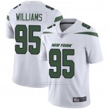 Camiseta NFL Game New York Jets 95 Quinnen Williams Blanco