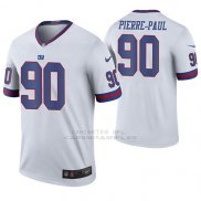 Camiseta NFL Legend Hombre New York Giants Jason Pierre Paul Blanco Color Rush