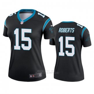 Camiseta NFL Legend Mujer Carolina Panthers Seth Roberts Negro
