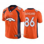 Camiseta NFL Limited Denver Broncos Cleveland Big Logo Naranja