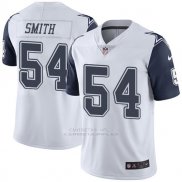 Camiseta NFL Limited Hombre 54 Smith Dallas Cowboys Blanco
