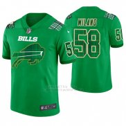 Camiseta NFL Limited Hombre Buffalo Bills Matt Milano St. Patrick's Day Verde
