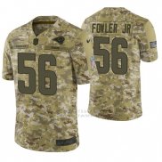 Camiseta NFL Limited Hombre Los Angeles Rams Dante Fowler Jr. Camuflaje 2018 Salute To Service
