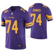 Camiseta NFL Limited Hombre Minnesota Vikings Mike Remmers Violeta Color Rush