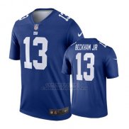 Camiseta NFL Limited Hombre New York Giants Odell Beckham Jr Azul Vapor Untouchable