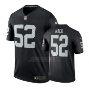 Camiseta NFL Limited Hombre Oakland Raiders Khalil Mack Negro Vapor Untouchable