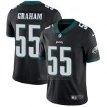 Camiseta NFL Limited Hombre Philadelphia Eagles 55 Graham Negro