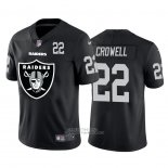 Camiseta NFL Limited Las Vegas Raiders Crowell Big Logo Number Negro