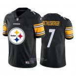 Camiseta NFL Limited Pittsburgh Steelers Roethlisberger Big Logo Negro