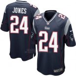 Camiseta New England Patriots Jones Negro Nike Game NFL Hombre