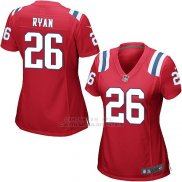 Camiseta New England Patriots Ryan Rojo Nike Game NFL Mujer
