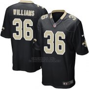 Camiseta New Orleans Saints Williams Negro Nike Game NFL Hombre