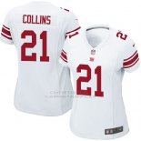 Camiseta New York Giants Collins Blanco Nike Game NFL Mujer