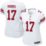 Camiseta New York Giants Harris Blanco Nike Game NFL Mujer