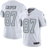 Camiseta Oakland Raiders Casper Blanco Nike Legend NFL Hombre