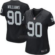 Camiseta Philadelphia Eagles Williams Negro Nike Game NFL Mujer