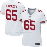 Camiseta San Francisco 49ers Garnett Blanco Nike Game NFL Mujer