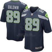 Camiseta Seattle Seahawks Baldwin Azul Oscuro Nike Game NFL Hombre