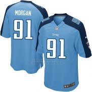 Camiseta Tennessee Titans Morgan Azul Nike Game NFL Hombre