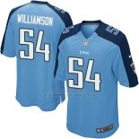Camiseta Tennessee Titans Williamson Azul Nike Game NFL Hombre