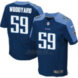 Camiseta Tennessee Titans Woodyard Profundo Azul Nike Elite NFL Hombre