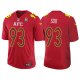 Camiseta AFC Suh Rojo 2017 Pro Bowl NFL Hombre