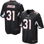 Camiseta Arizona Cardinals Johnson Negro Nike Game NFL Nino