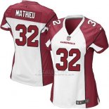 Camiseta Arizona Cardinals Mathieu Blanco Rojo Nike Game NFL Mujer