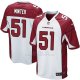 Camiseta Arizona Cardinals Minter Blanco Rojo Nike Game NFL Hombre