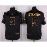 Camiseta Arizona Cardinals Stanton Negro Nike Elite Pro Line Gold NFL Hombre
