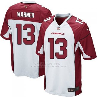 Camiseta Arizona Cardinals Warner Blanco Rojo Nike Game NFL Nino