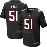 Camiseta Atlanta Falcons Mack Negro Nike Elite NFL Hombre
