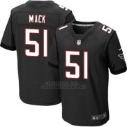 Camiseta Atlanta Falcons Mack Negro Nike Elite NFL Hombre