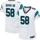 Camiseta Carolina Panthers Davis Sr Nike Game NFL Blanco Mujer