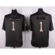 Camiseta Carolina Panthers Newton Apagado Gris Nike Anthracite Salute To Service NFL Hombre