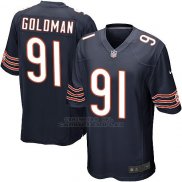 Camiseta Chicago Bears Goldman Blanco Negro Nike Game NFL Hombre