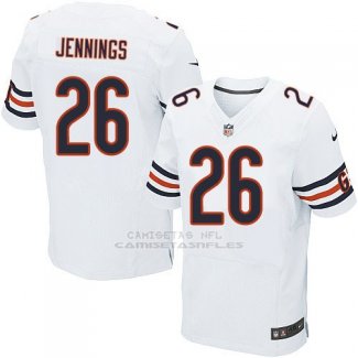 Camiseta Chicago Bears Jennings Blanco Nike Elite NFL Hombre