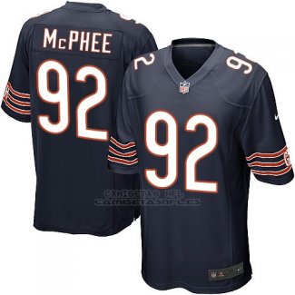 Camiseta Chicago Bears McPhee Blanco Negro Nike Game NFL Hombre
