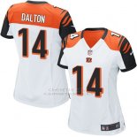 Camiseta Cincinnati Bengals Dalton Blanco Nike Game NFL Mujer