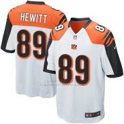 Camiseta Cincinnati Bengals Hewitt Blanco Nike Game NFL Hombre