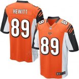 Camiseta Cincinnati Bengals Hewitt Naranja Nike Game NFL Hombre