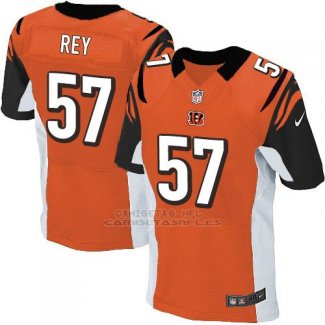 Camiseta Cincinnati Bengals Rey Naranja Nike Elite NFL Hombre