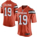 Camiseta Cleveland Browns Coleman Naranja Nike Game NFL Hombre