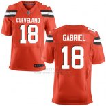 Camiseta Cleveland Browns Gabriel Rojo Nike Elite NFL Hombre