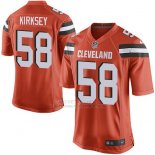 Camiseta Cleveland Browns Kirksey Naranja Nike Game NFL Nino